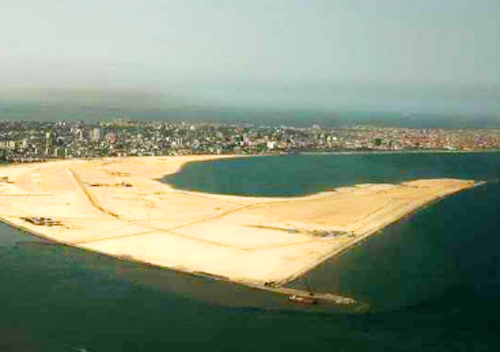 尼日利亚维多利亚岛围海造地工程